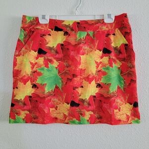 Loudmouth Ladies Golf Athletic Skirt Built In Shorts Bright Colorful Sporty